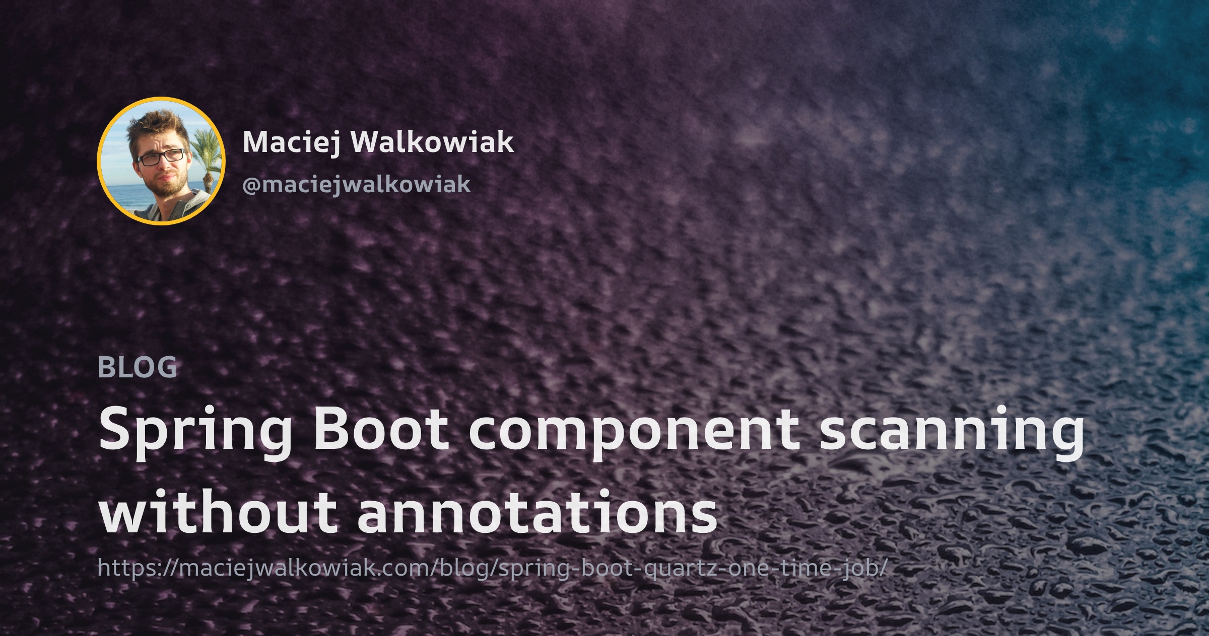 Spring Boot Test Limit Component Scan at Martha Albrecht blog