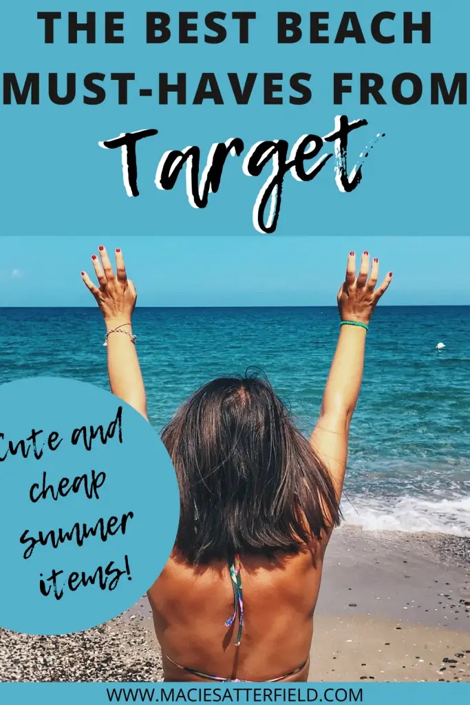 The Best Beach Must Haves From Target Macie Satterfield