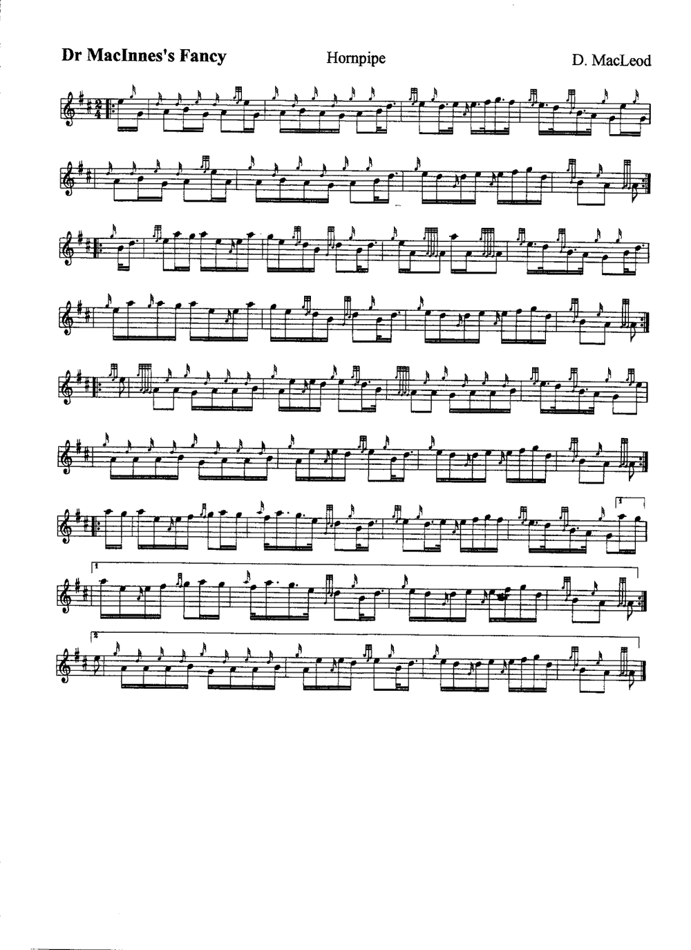 Clan MacInnes Bagpipe Music by original artists