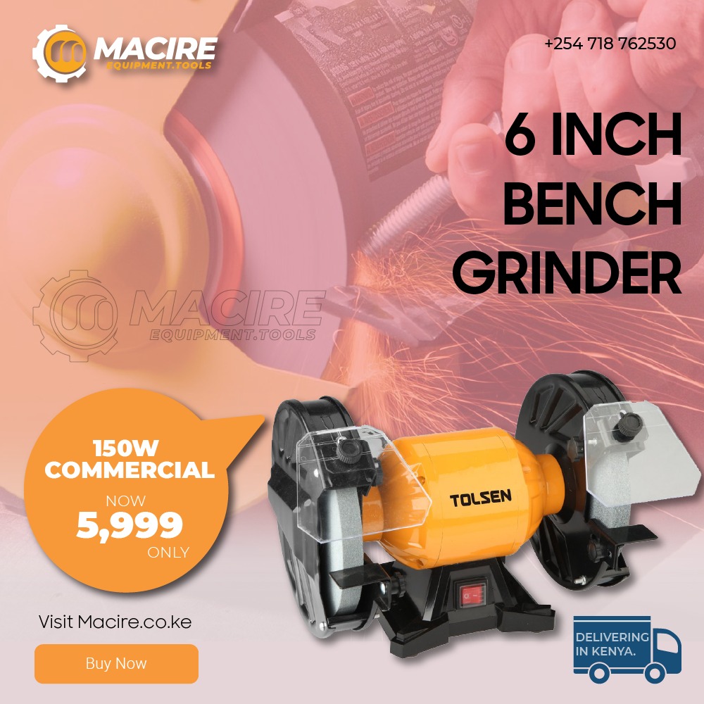 6 Inch Bench Grinder MACIRE