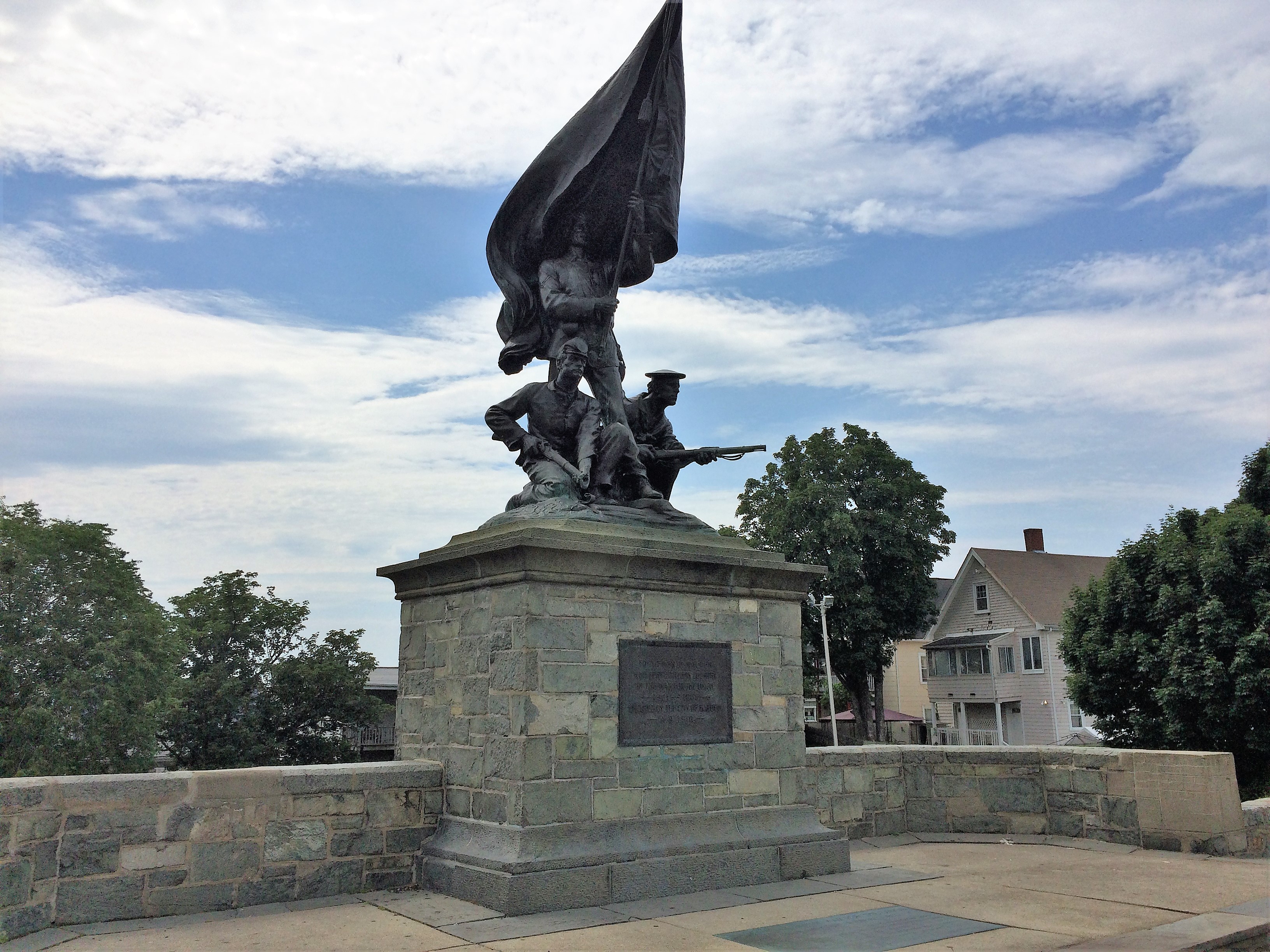 Forest Dale Cemetery GAR Monument Massachusetts Civil War Monuments