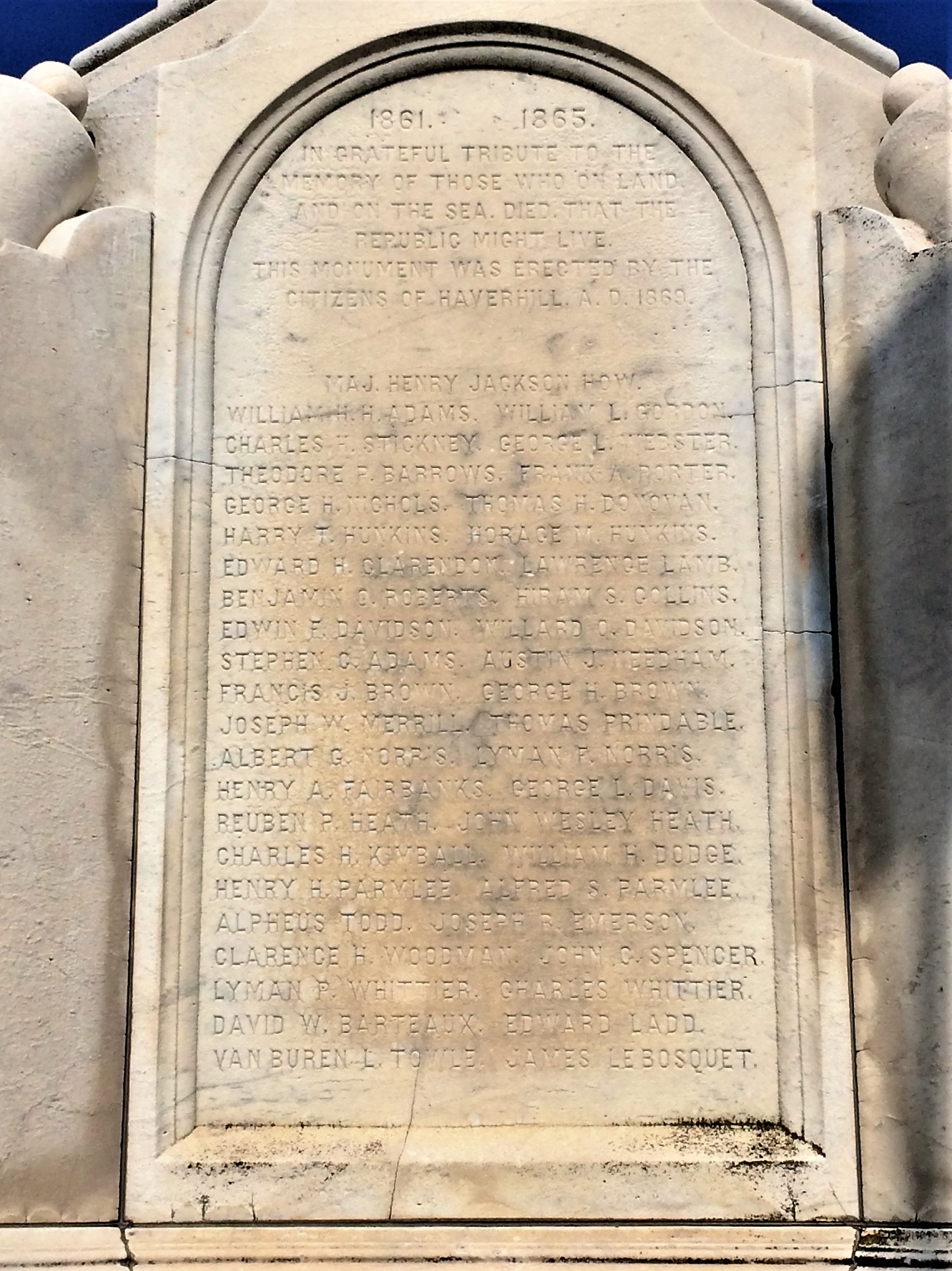 Haverhill Massachusetts Civil War Monuments Project