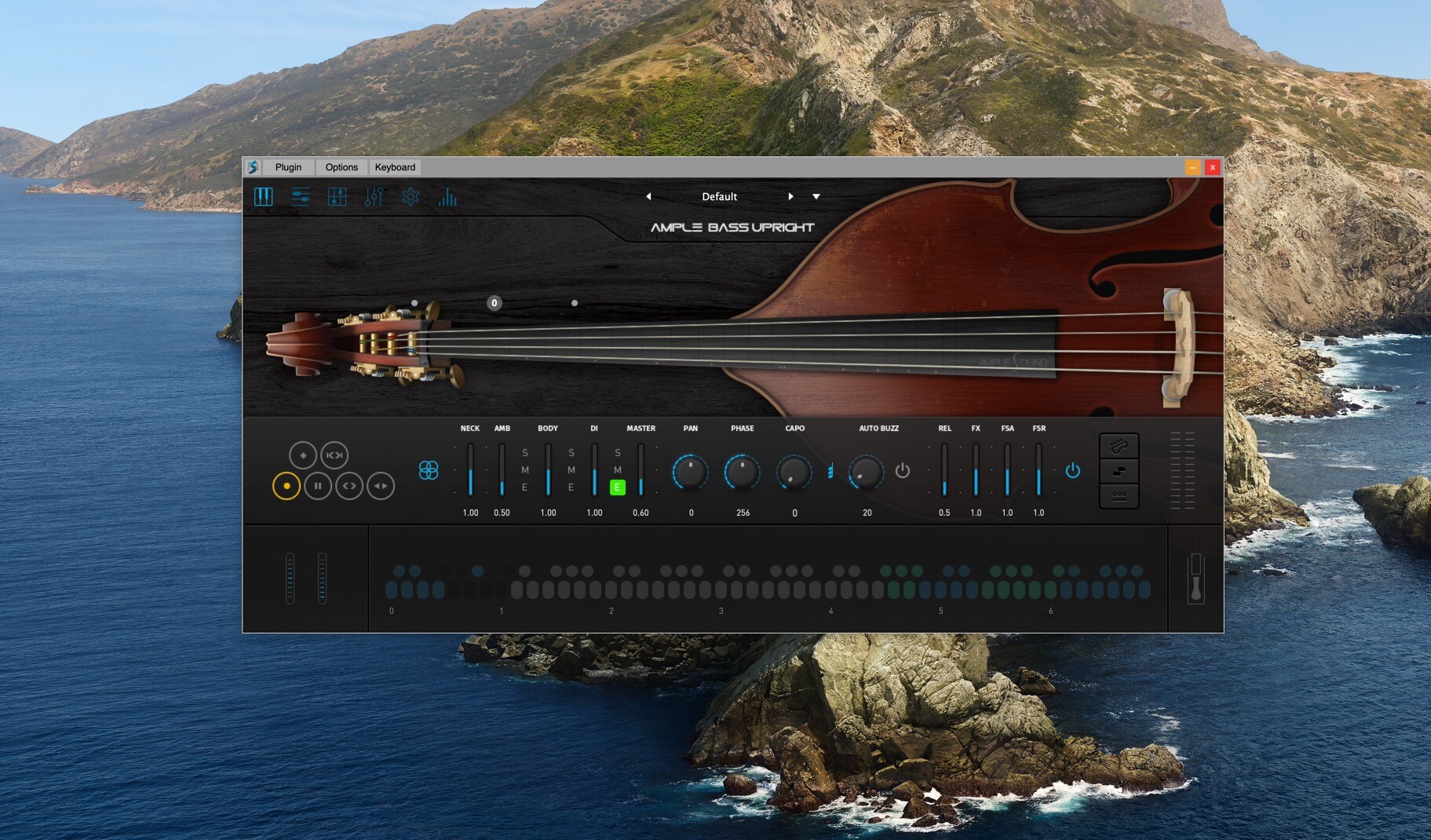 Bass Upright III Mac破解版Ample Sound Ample Bass Upright III Mac(虚拟立式低音乐器