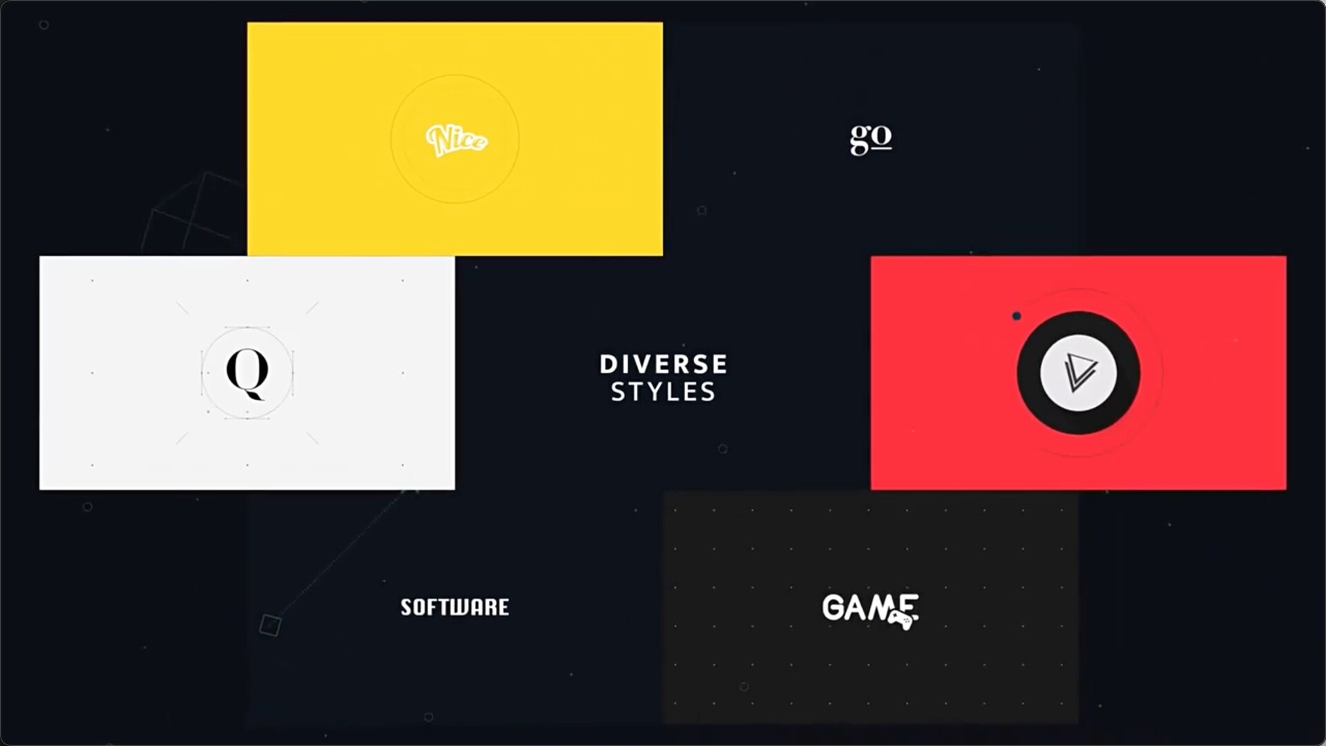 FCPX插件下载FCPX插件55个现代精美LOGO简介品牌形象开场宣传动画预设mIntro macw下载站