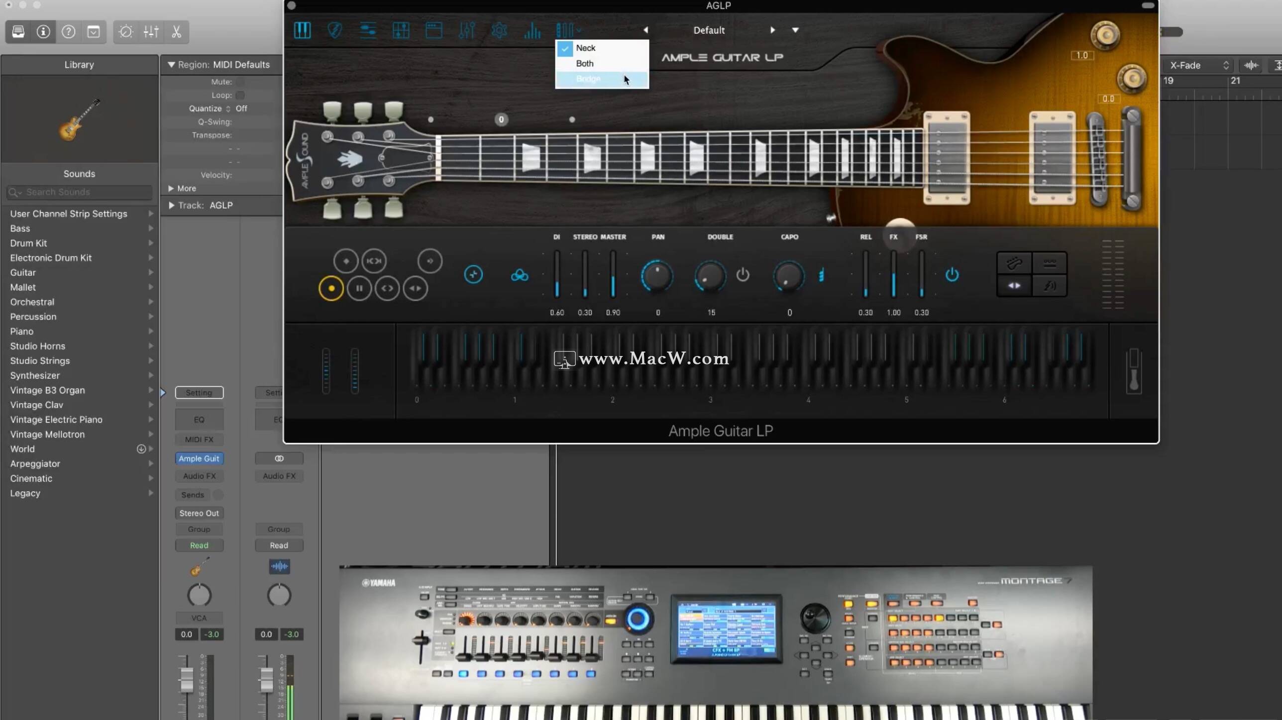 Mac虚拟吉他软件Ample Sound Ample Guitar LP III for Mac(虚拟电吉他AGLP) macw下载站