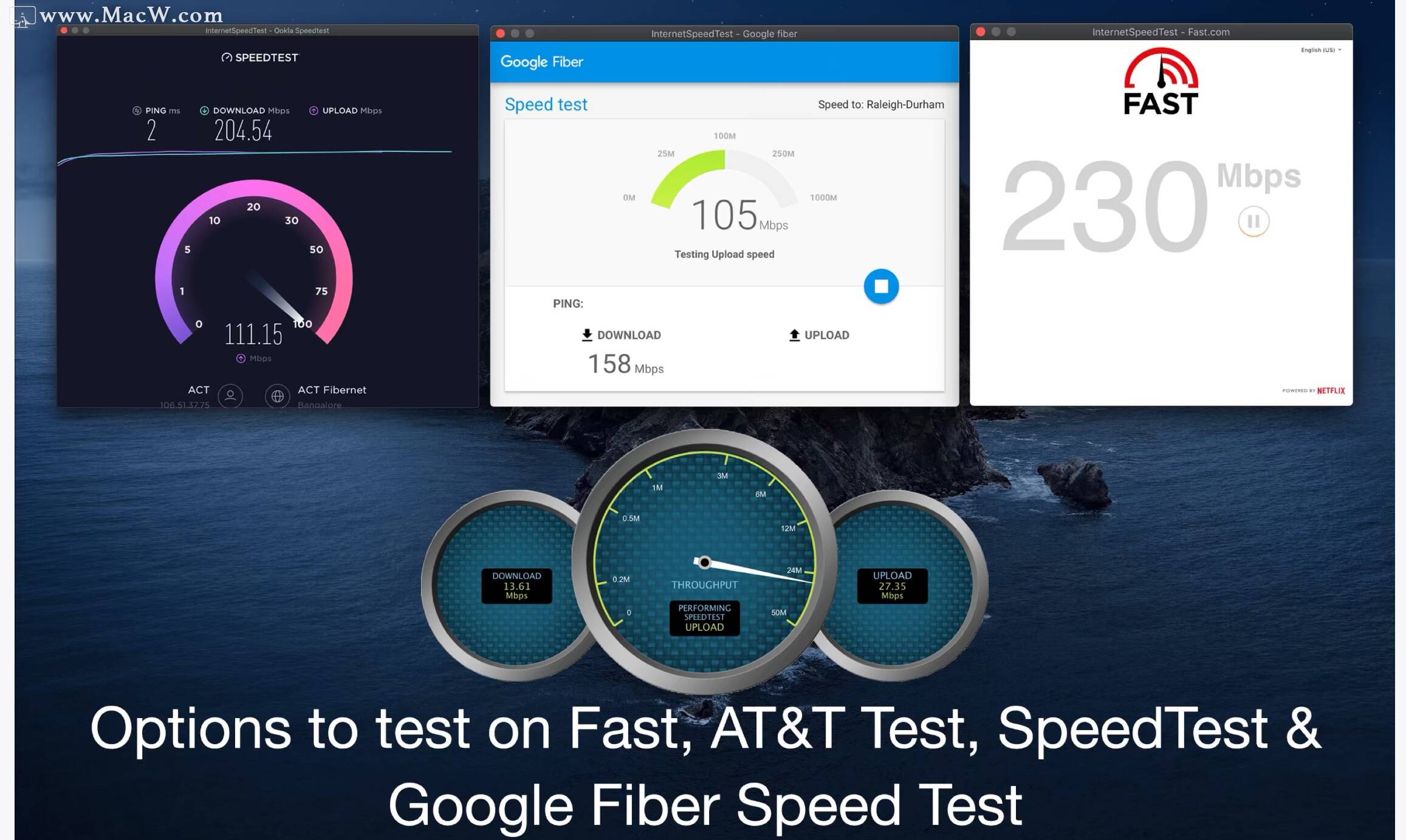 Speed Test for Mac(网络测试工具) macw下载站