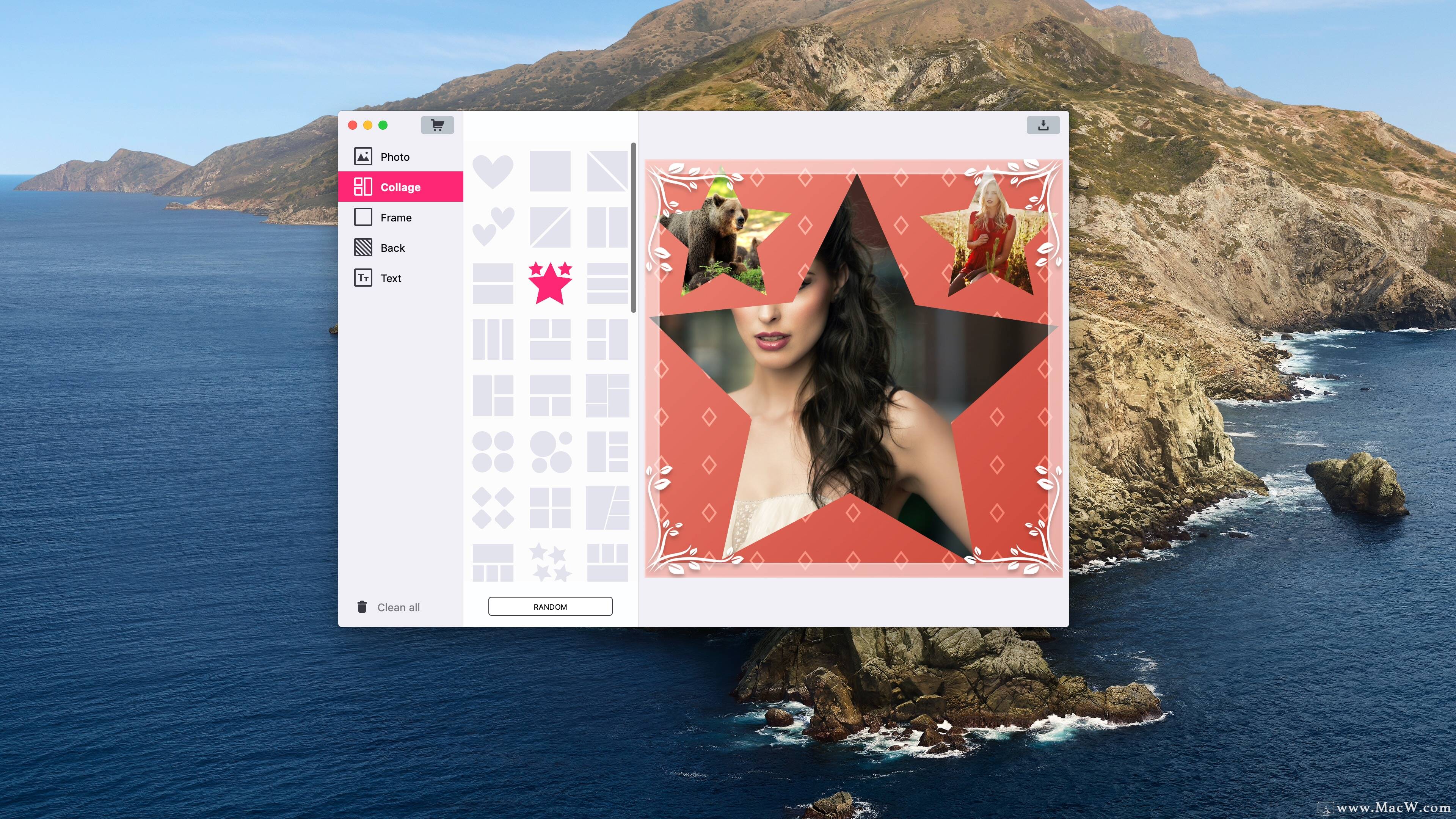 Photo Wall Collage Maker for Mac下载Photo Wall Collage Maker for Mac(mac