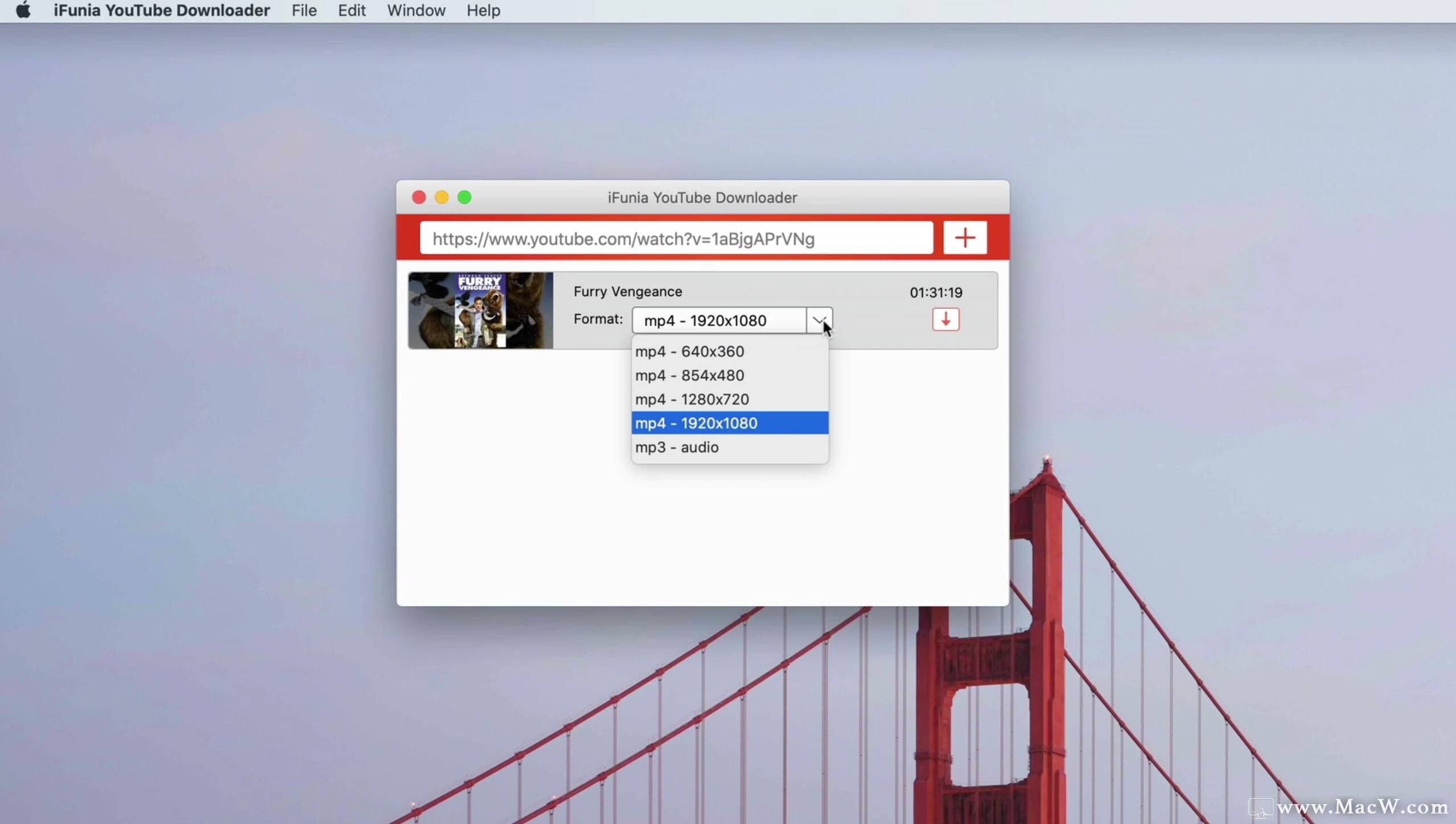 Mac视频下载工具推荐iFunia YouTube Downloader Pro for Mac(YouTube视频下载工具) macw下载站