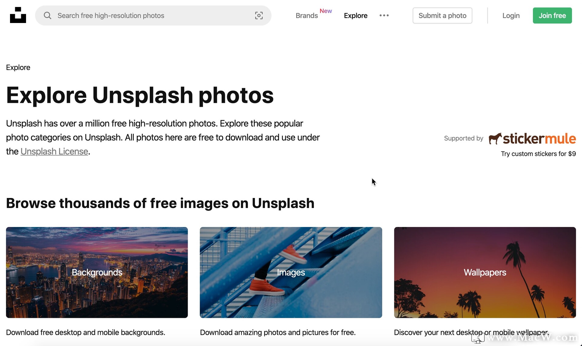 Unsplash Wallpapers下载Unsplash Wallpapers for Mac(高清壁纸软件) macw下载站