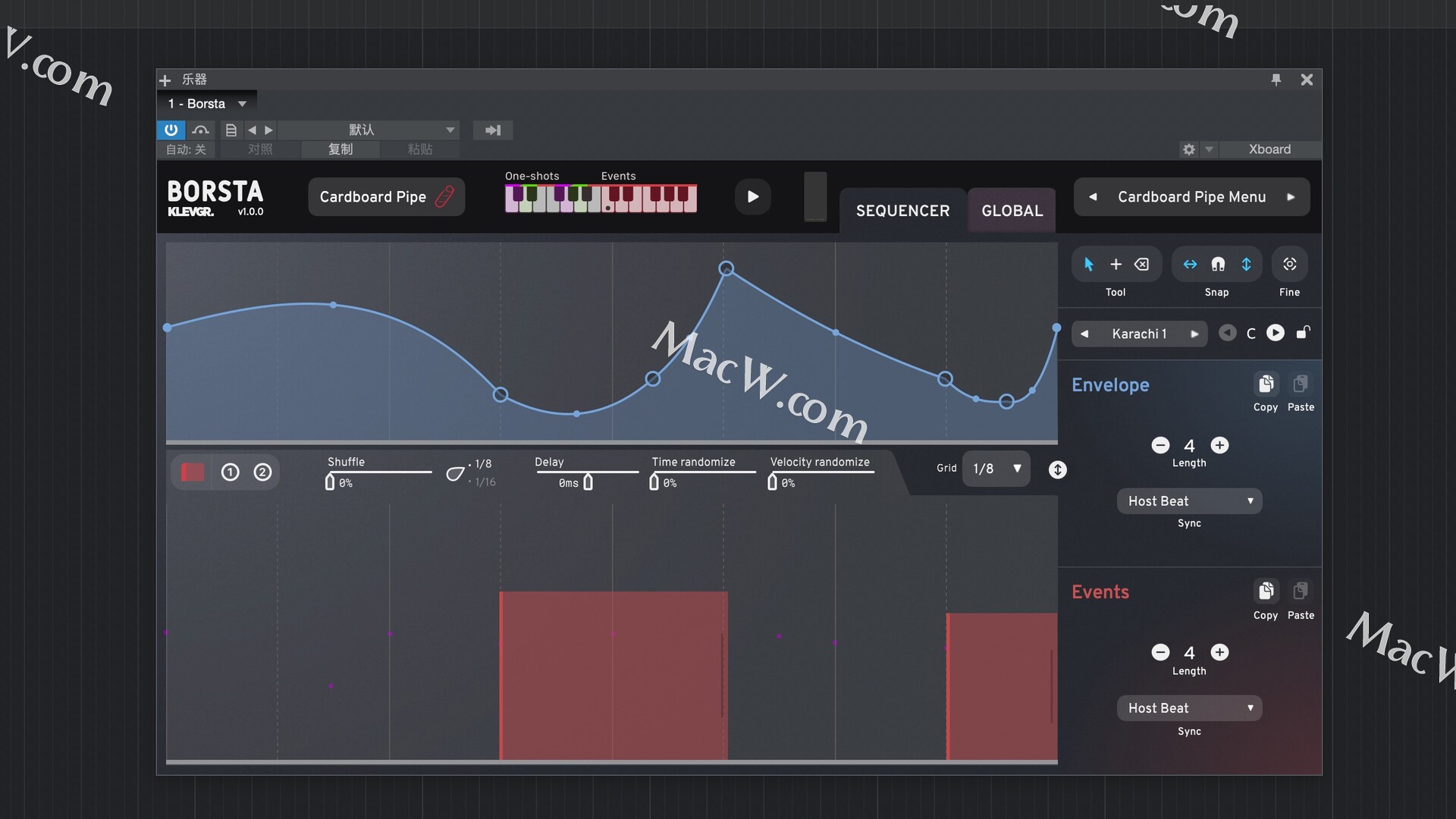 Klevgrand Borsta mac破解版下载Klevgrand Borsta for Mac(打击乐器模拟器) macw下载站