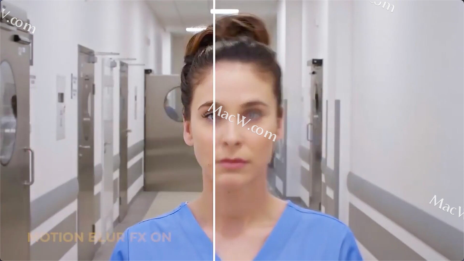 模糊效果fcpx插件FCPX插件：动态物体运动模糊视觉特效Motion Blur FX by MA macw下载站