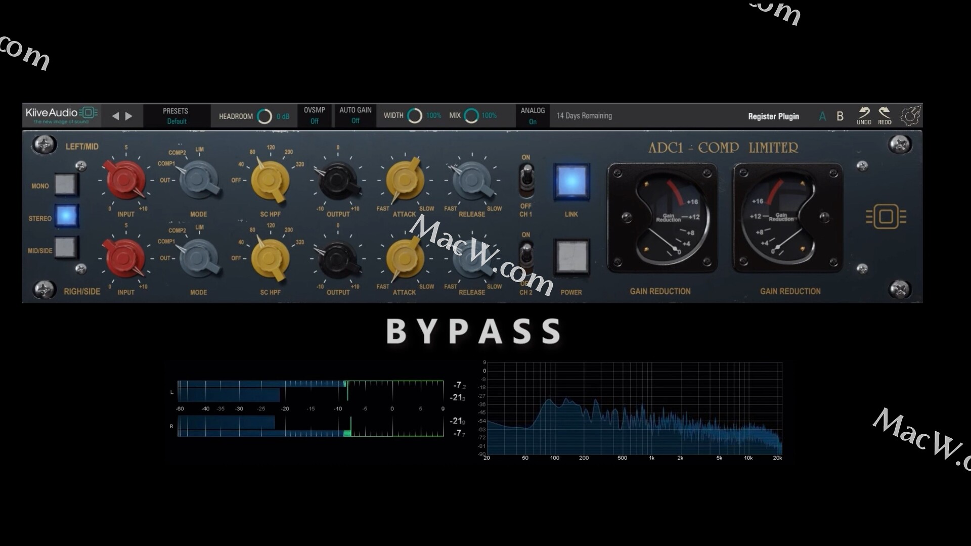 Kiive Audio ADC1 Compressor破解版Kiive Audio ADC1 Compressor for mac(最经典