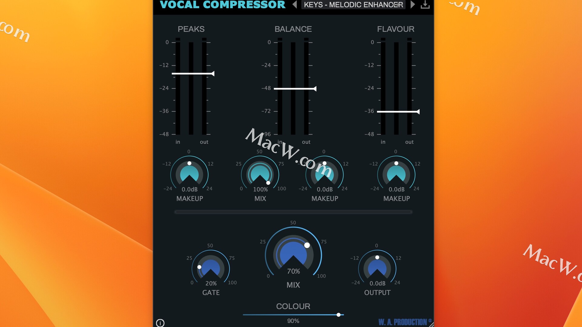 Vocal Compressor插件W.A. Production Vocal Compressor for Mac(人声压缩器) macw下载站