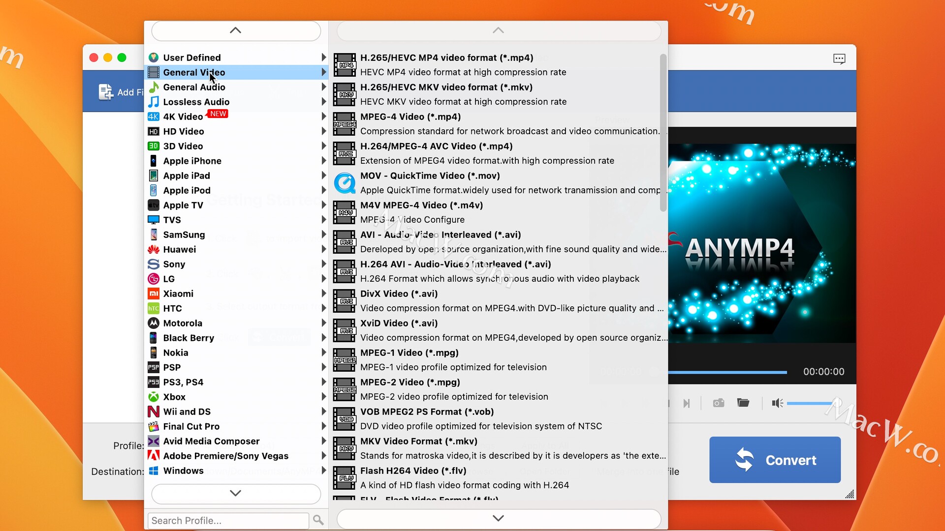 AnyMP4 Video Converter下载AnyMP4 Video Converter for Mac(全面的视频转换工具) macw下载站