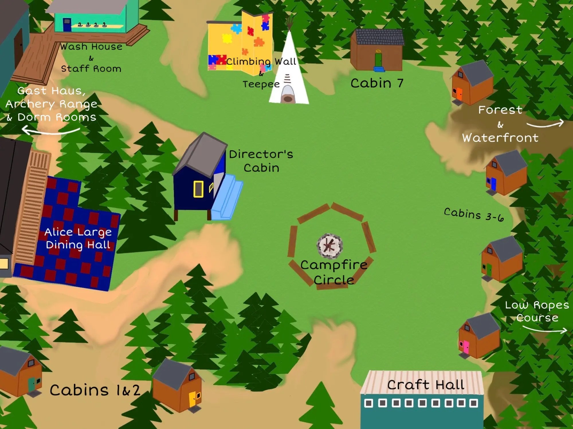 Rentals MacKenzie Camp