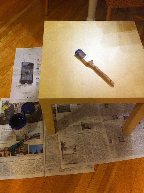 DIY {Campaign Table} Design Darling