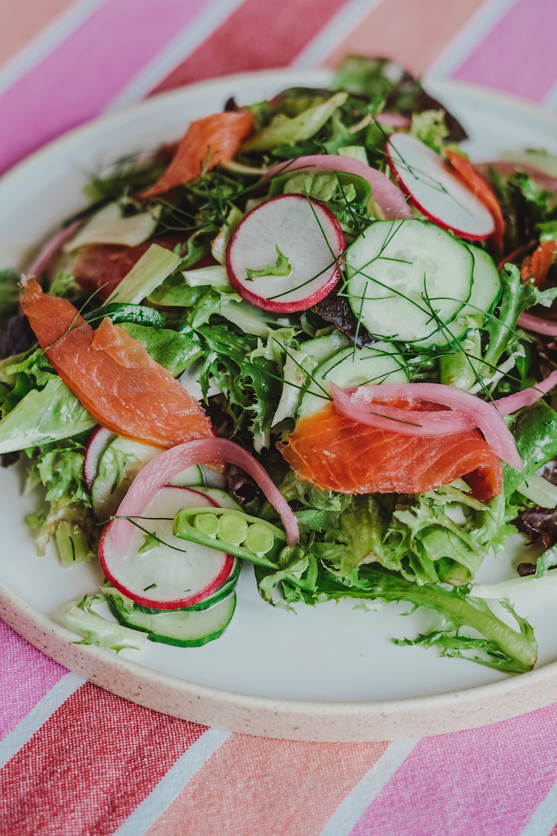 Smoked Trout Salad w/ Dill Yogurt Dressing Mackenzie's Table