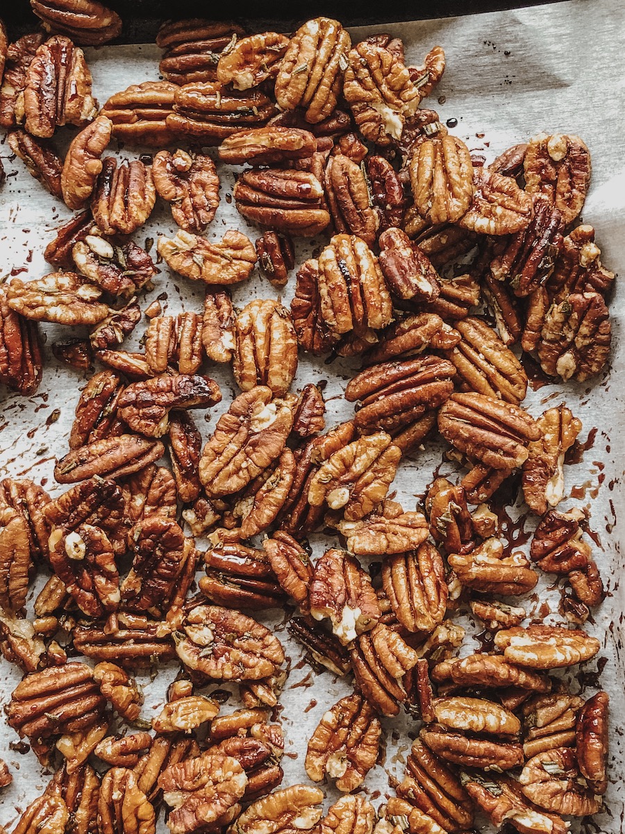 Rosemary Maple Pecans Mackenzie's Table