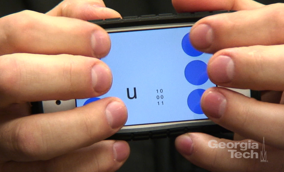 Tech desenvolve app para digitação em braille através de