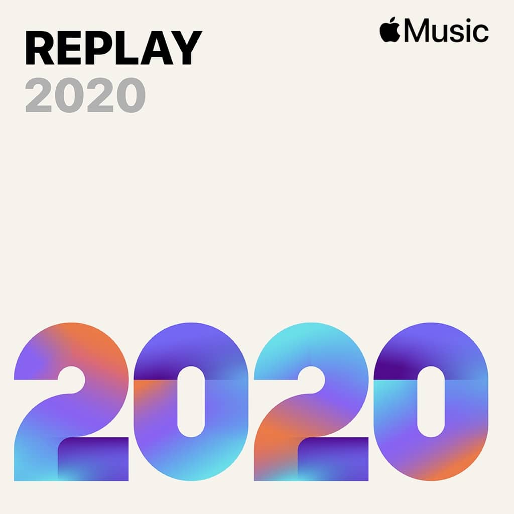 A lista de reprodução da Apple Music repete o princípio com "Replay