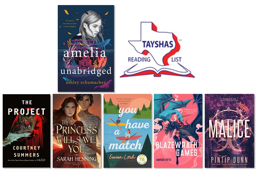 Texas Tayshas Reading List 2023 2022 Texas Tayshas List | Macmillan Library