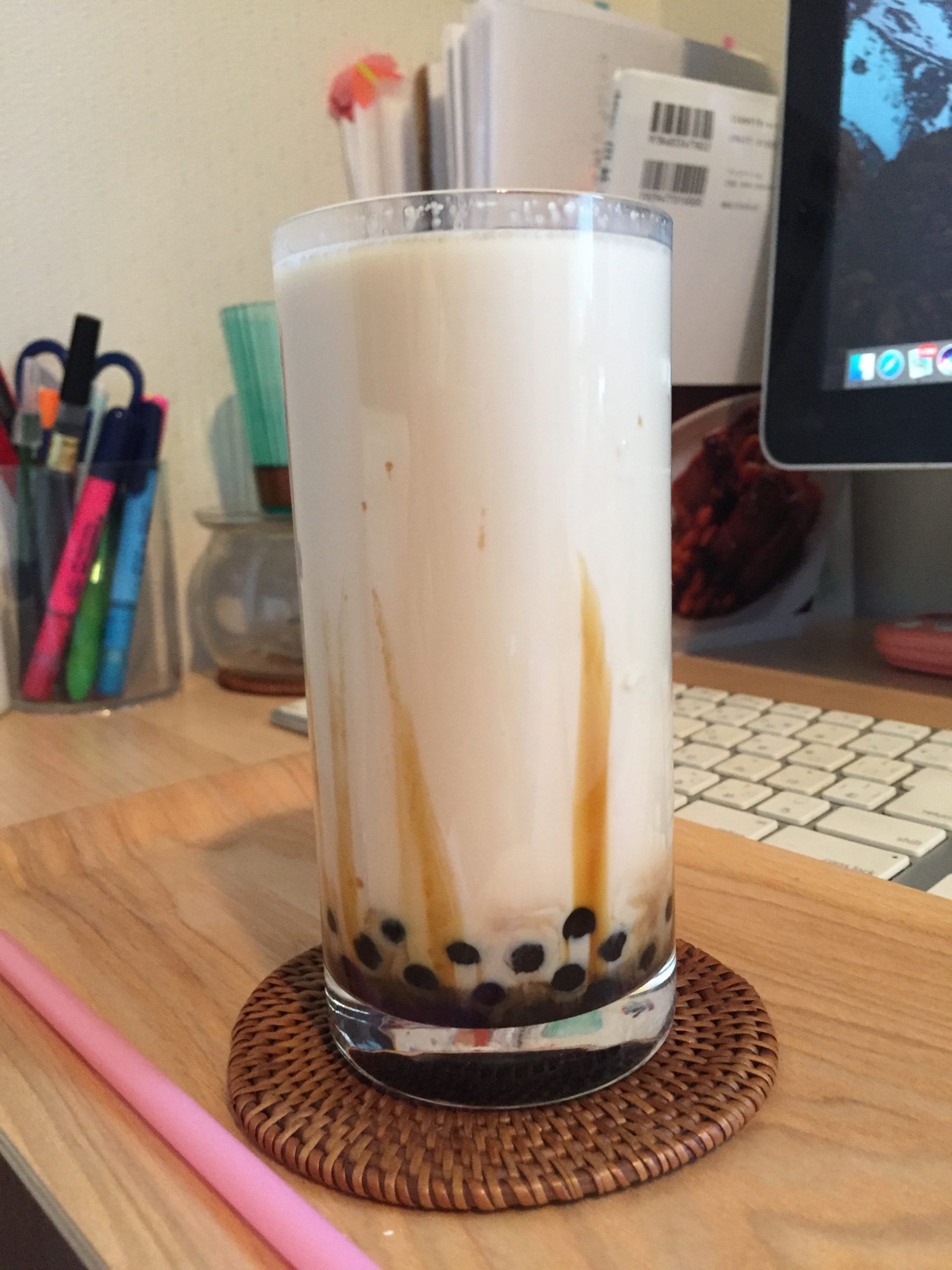 お店より美味しい【黒糖タピオカミルク】の作り方 マコカフェ営業中