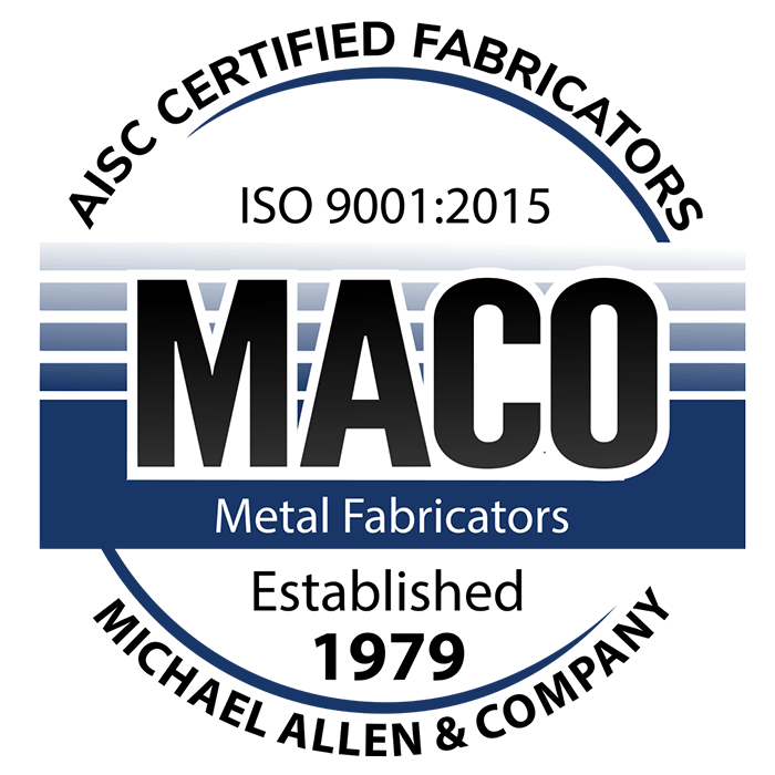 Maco Inc.® Steel Fabrication of NC. 40 Years. Exp. 107,000 Sq Ft Facility.
