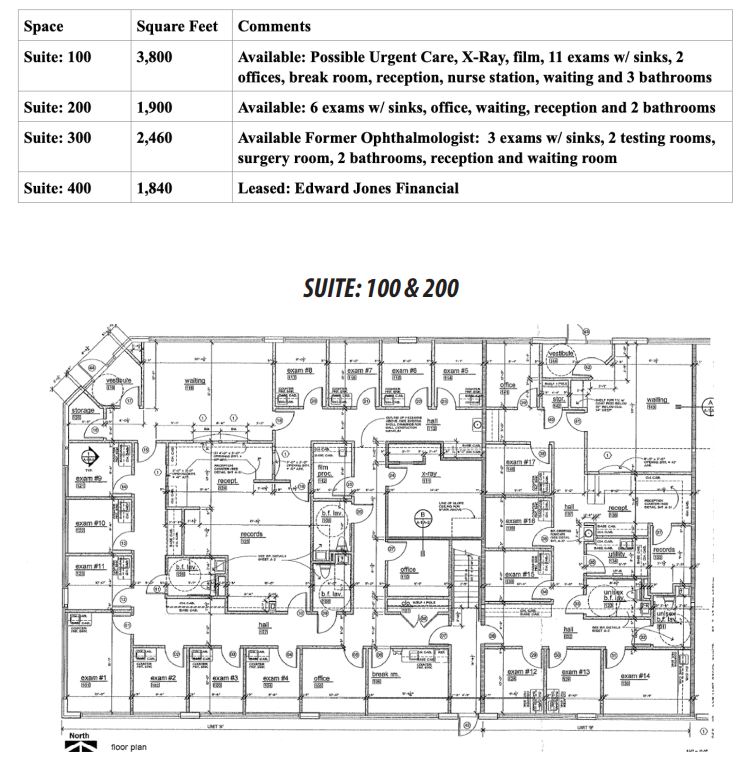 Move in Ready medical office space! CRE