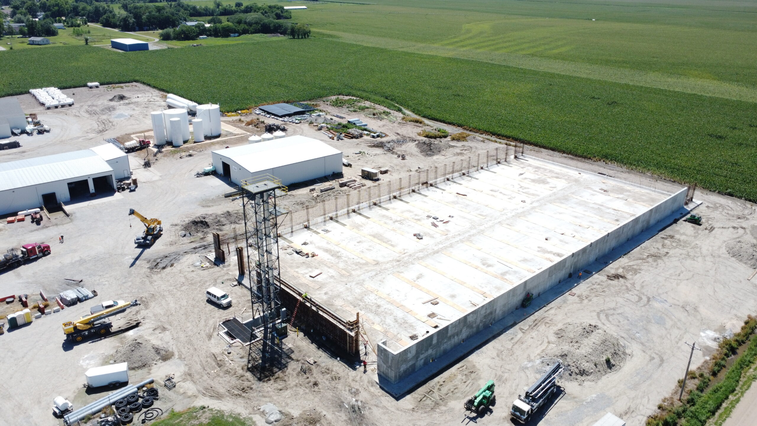 Farmers Cooperative Exeter, NE Grain Storage Hoop Buildings