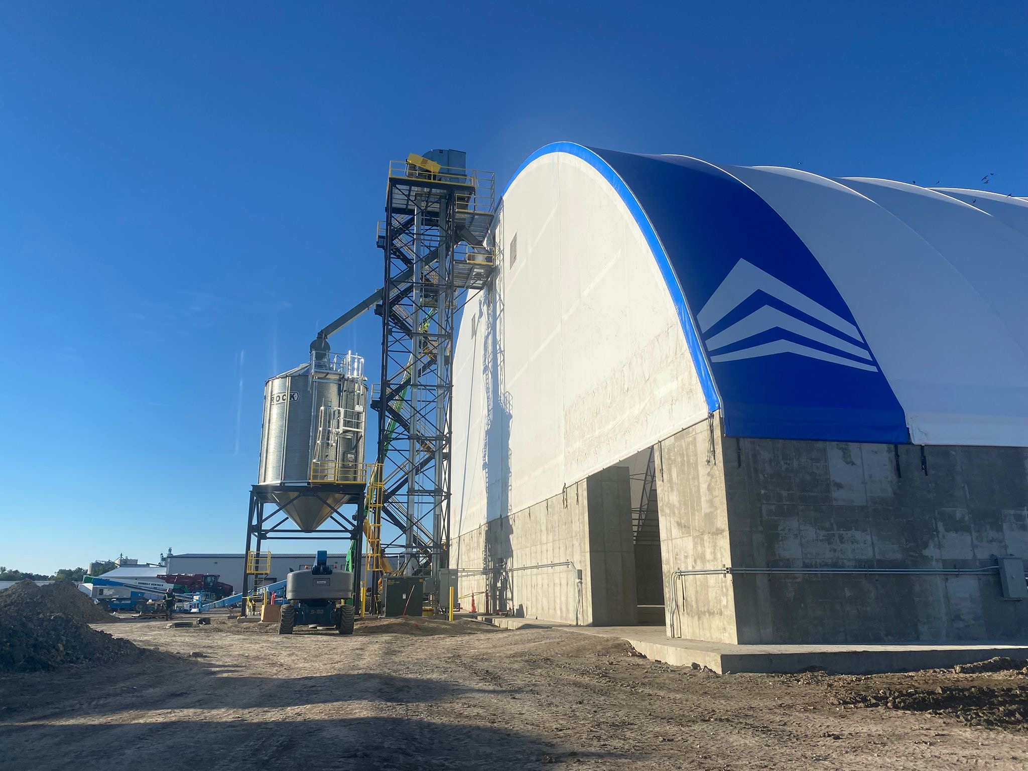Farmers Cooperative Exeter, NE Grain Storage Hoop Buildings