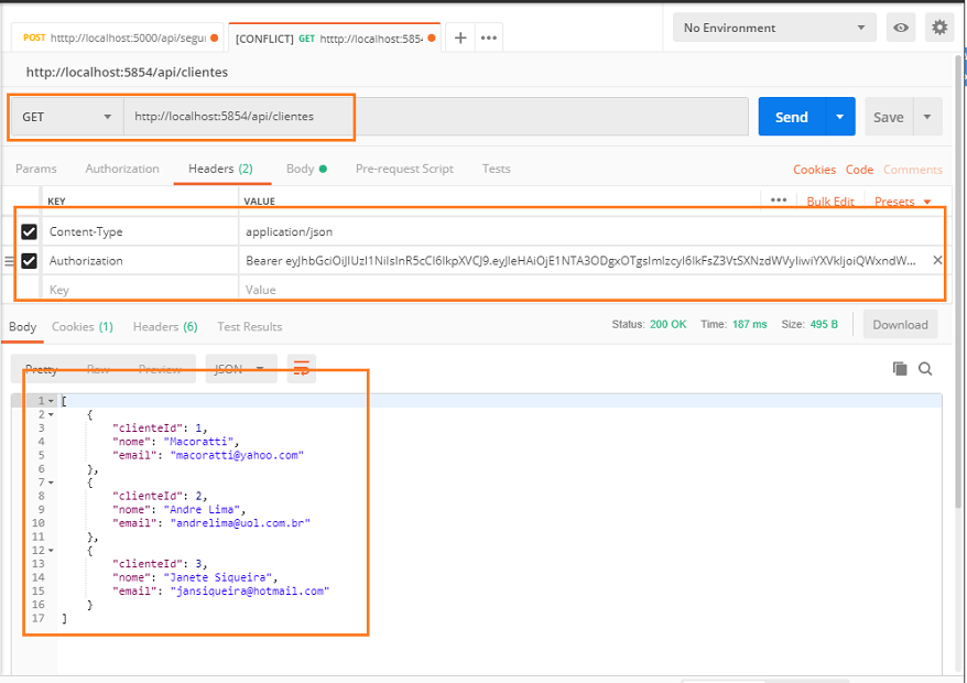 Core Implementando Json Web Tokens(JWT) II