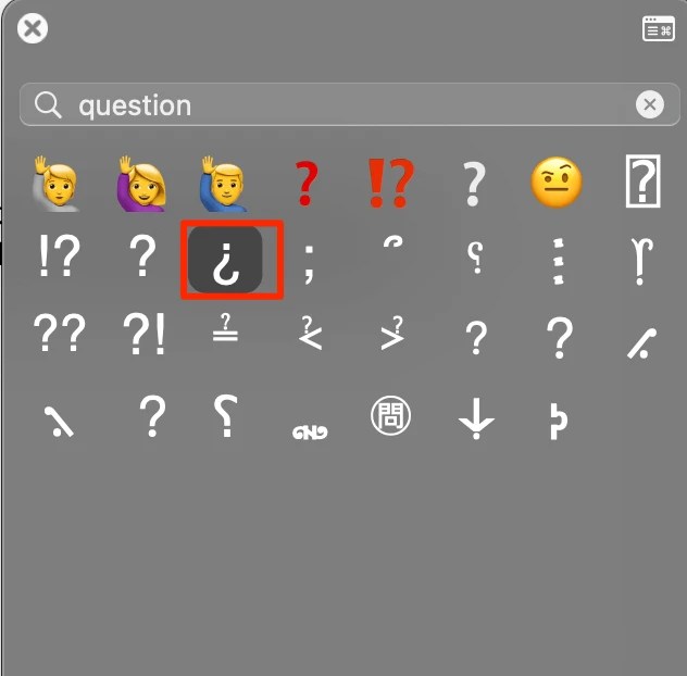 3 Ways to Type Upside Down Question Mark (¿) on Mac