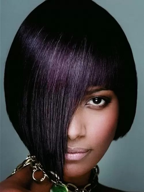 Coloration noire tout sur la couleur de cheveux noir