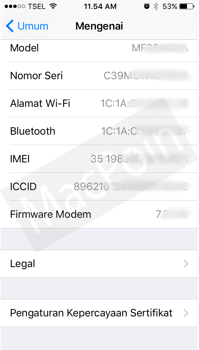 5 Cara Cek IMEI iPhone yang Asli dan Original Resmi MacPoin