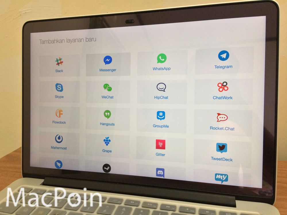 Franz, Aplikasi Chatting Untuk Semua Layanan Chat MacPoin