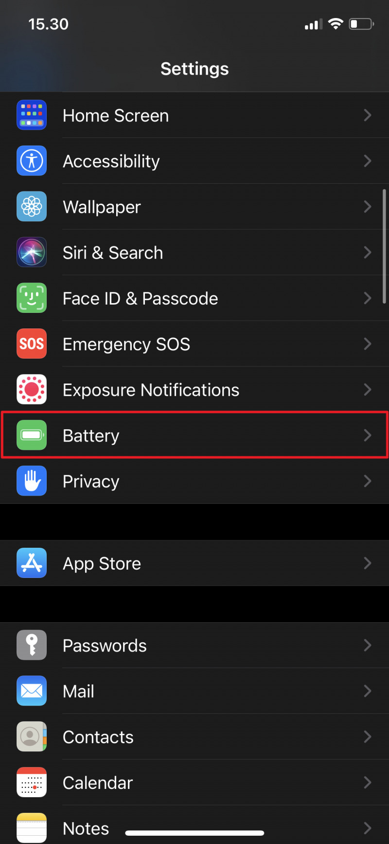 Cara Mengaktifkan Optimized Battery Charging di iPhone MacPoin