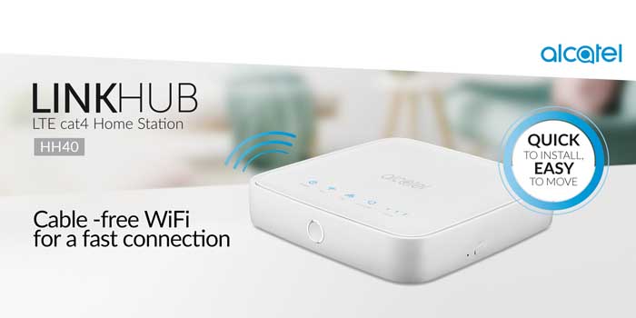 ALCATEL LINK HUB ROUTER 4G LTE 150MPS Mac Power Store