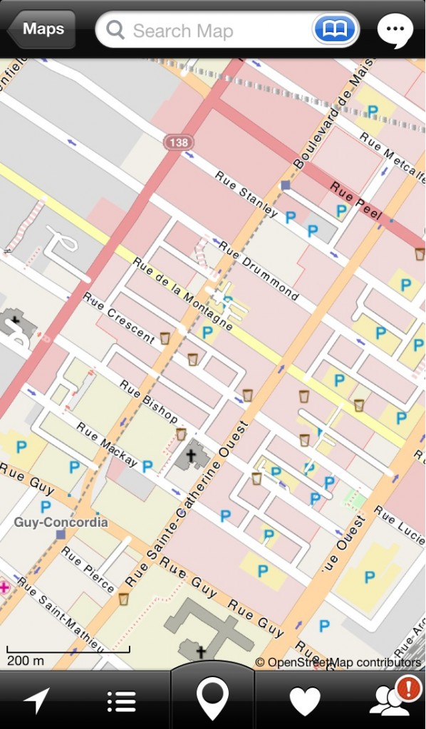 City Maps 2Go les cartes sans les données