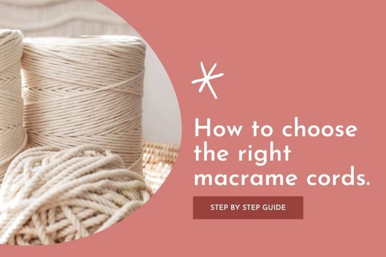 Guide Best Macrame Cords & Ropes Macrame for Beginners