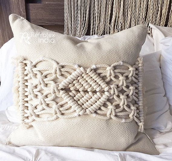 Decorative Macrame Cushion Cover Exporter & Manufacturer