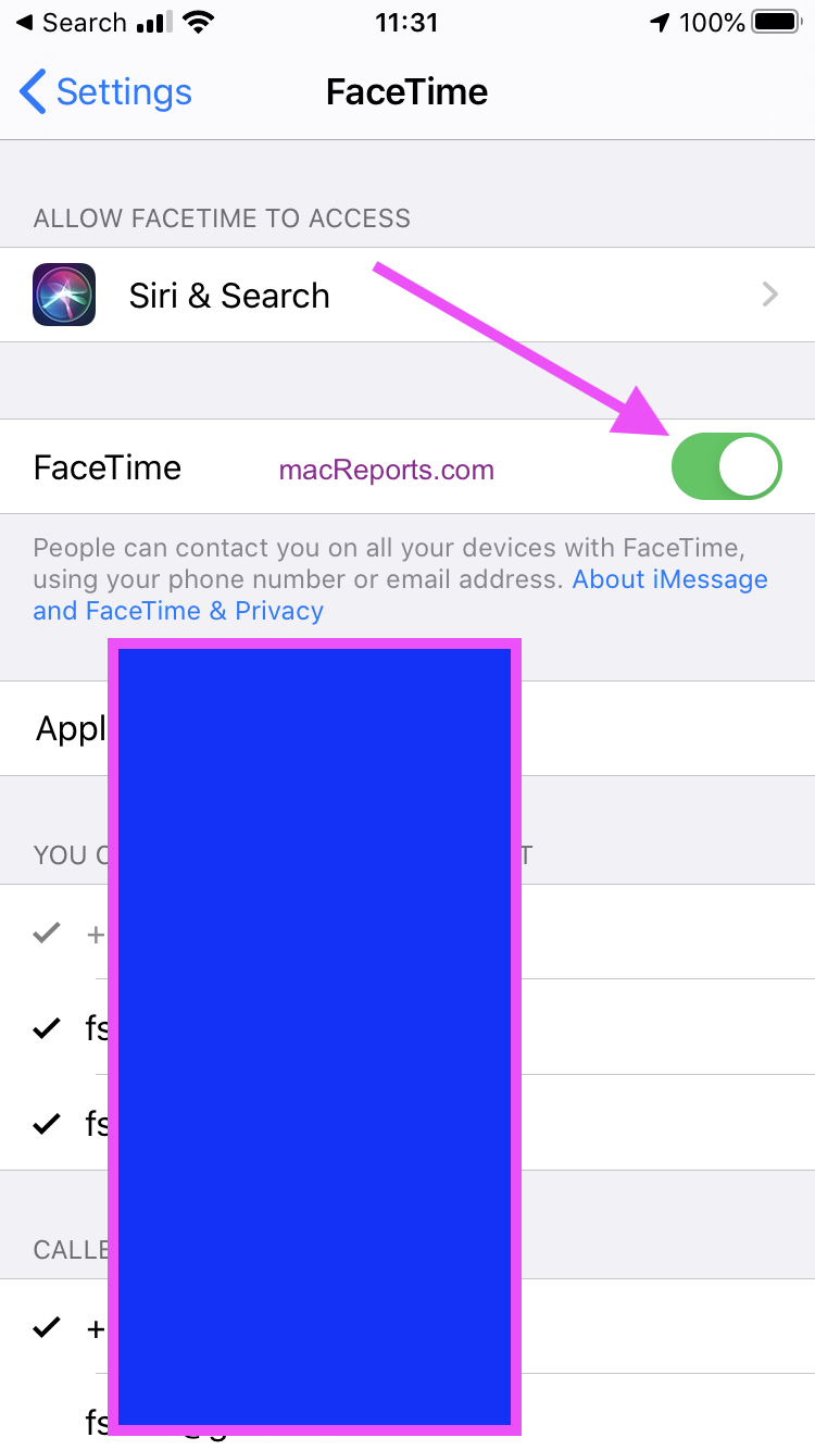 FaceTime Poor Connection Error on iPhone, iPad or Mac macReports