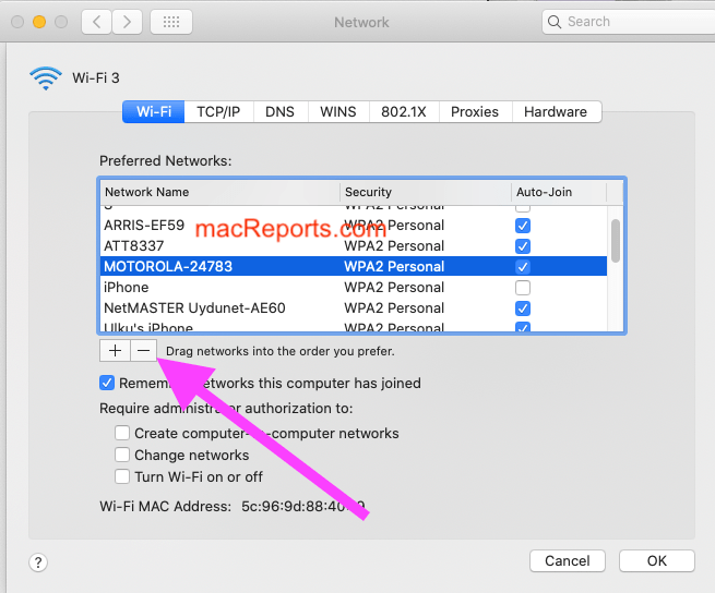 Mac WiFi Connected But No Access macReports