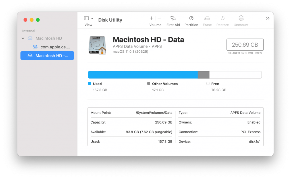 The Disk "Macintosh HD Data" Can't be Unlocked, Fix macReports