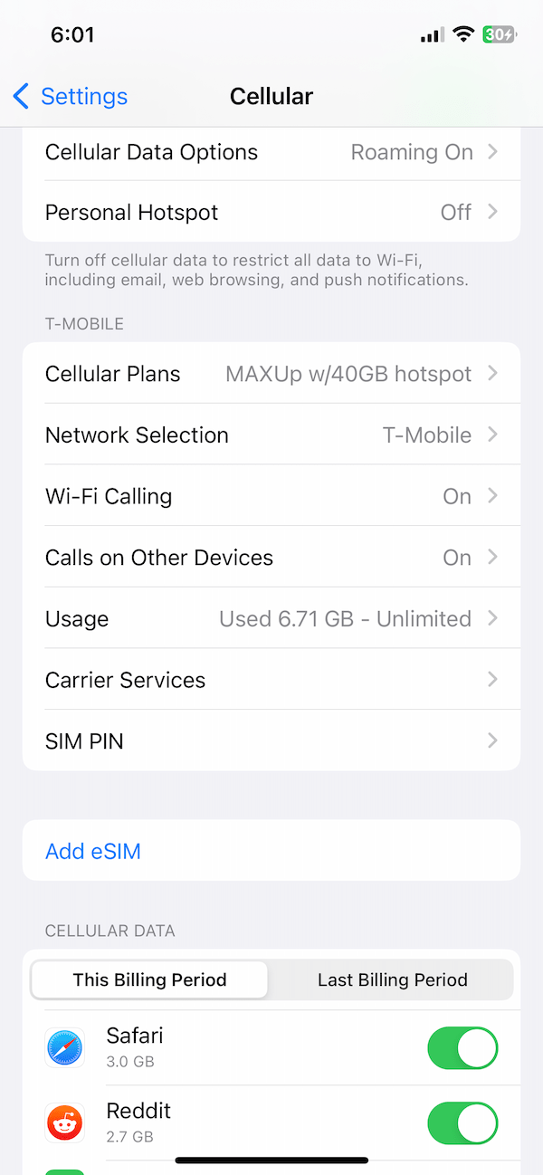 iOS 16 How to Reduce and Manage Your Cellular Data Usage on Your