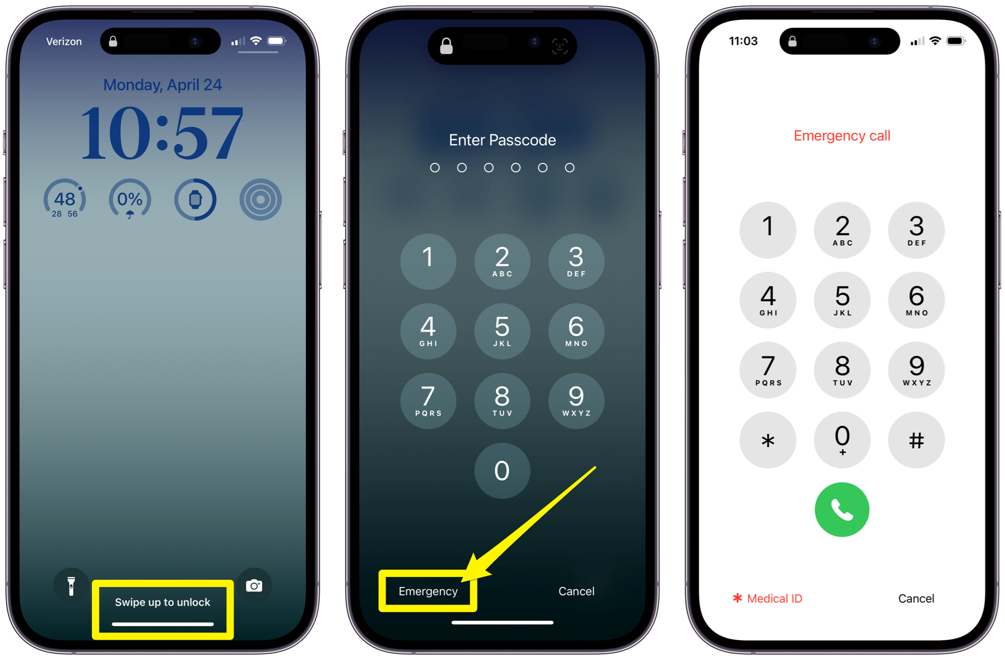 What Happens If You Press Emergency on iPhone Lock Screen? • macReports