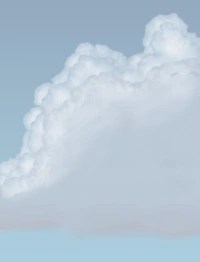 как рисовать облака в фотошопе