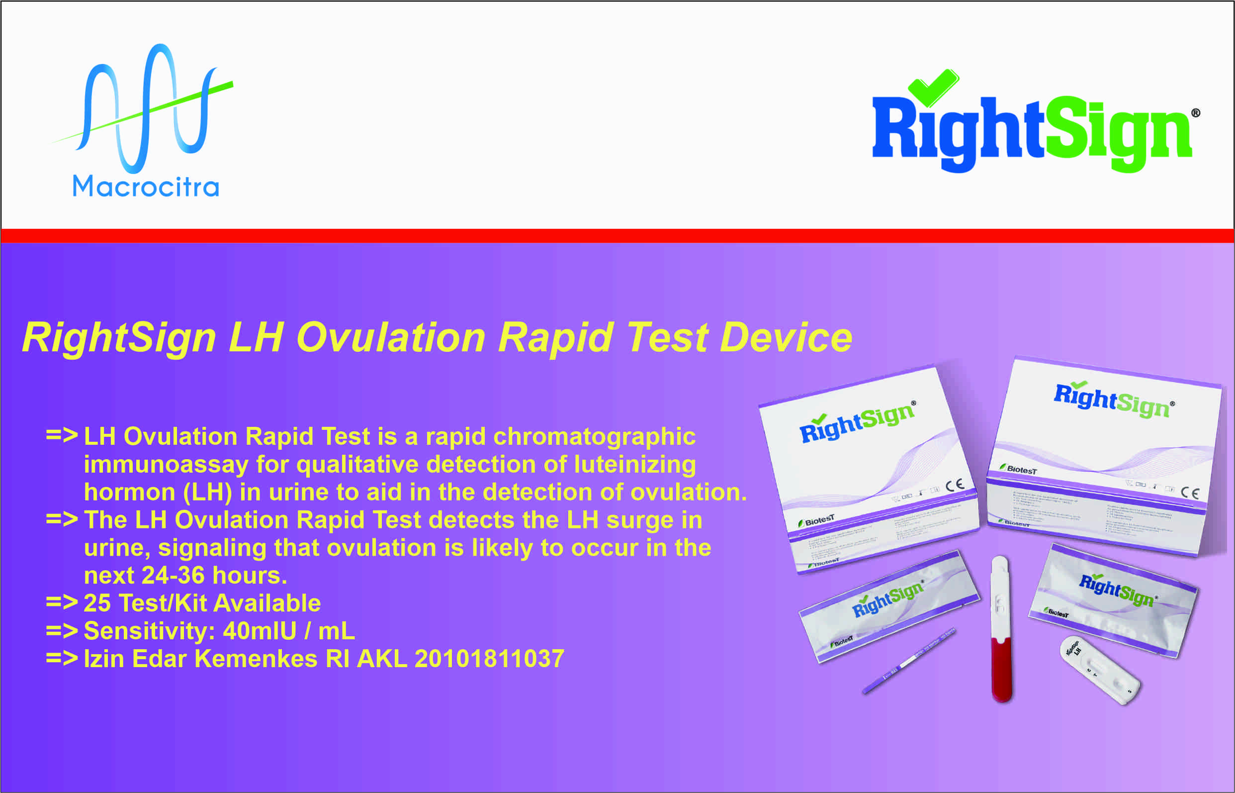 Macrocitra | RightSign LH Test