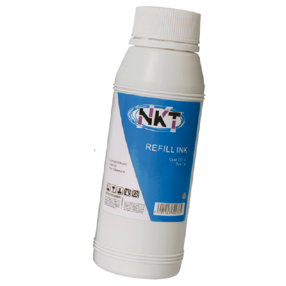 Tinta NKT Cian Claro 250ml para Sublimación Macrocity