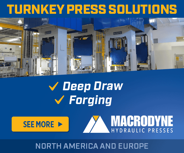 Custom Hydraulic Presses & Automation Macrodyne