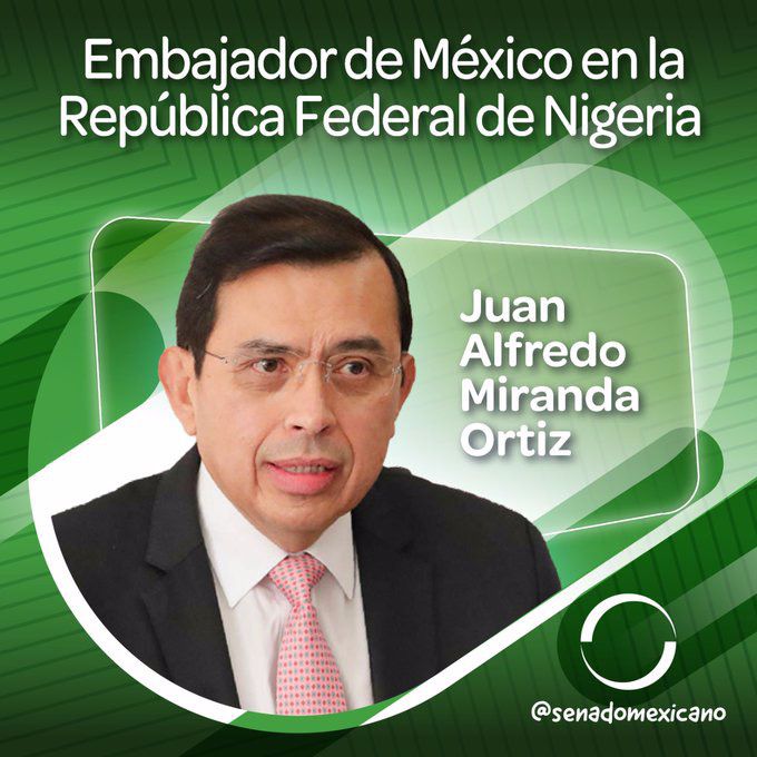 Juan Alfredo Miranda Ortiz Embajador de México en la República Federal